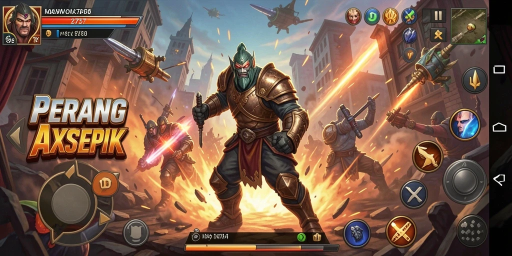 Tampilan menarik dari gameplay seru 2757.