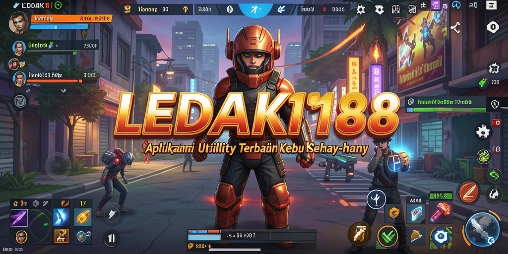 Tampilan utama LEDAK188 dengan antarmuka yang user-friendly.