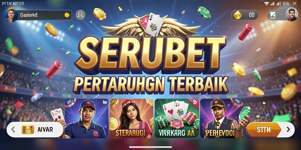 Tangkapan layar gameplay SERUBET yang menegangkan.